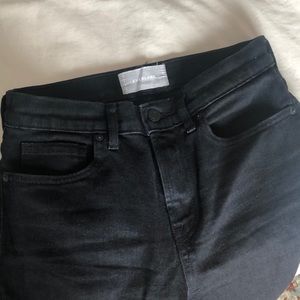 Everlane black slim fit ankle jeans (26)